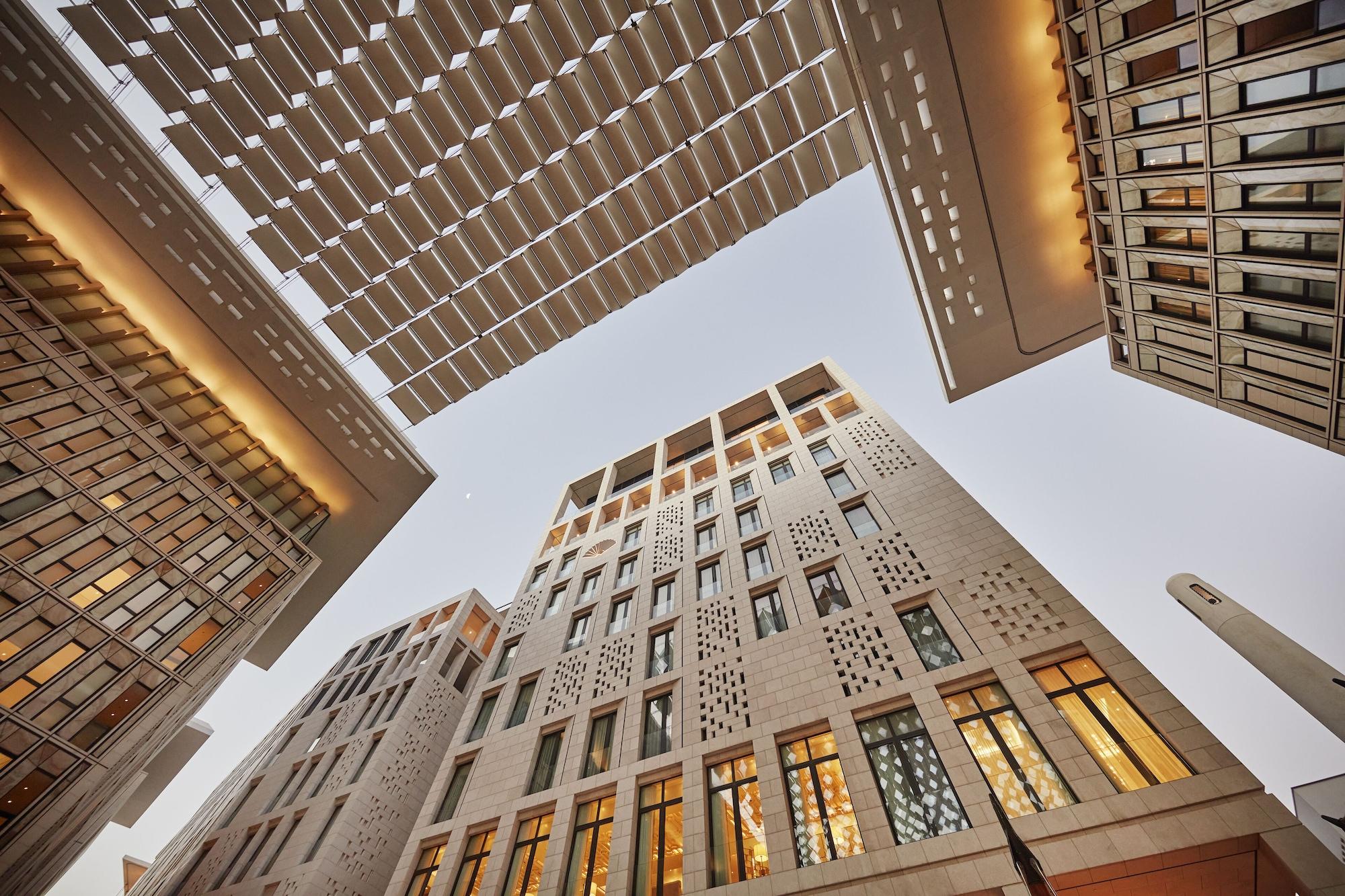 Mandarin Oriental, Doha Hotel Екстериор снимка The new library building