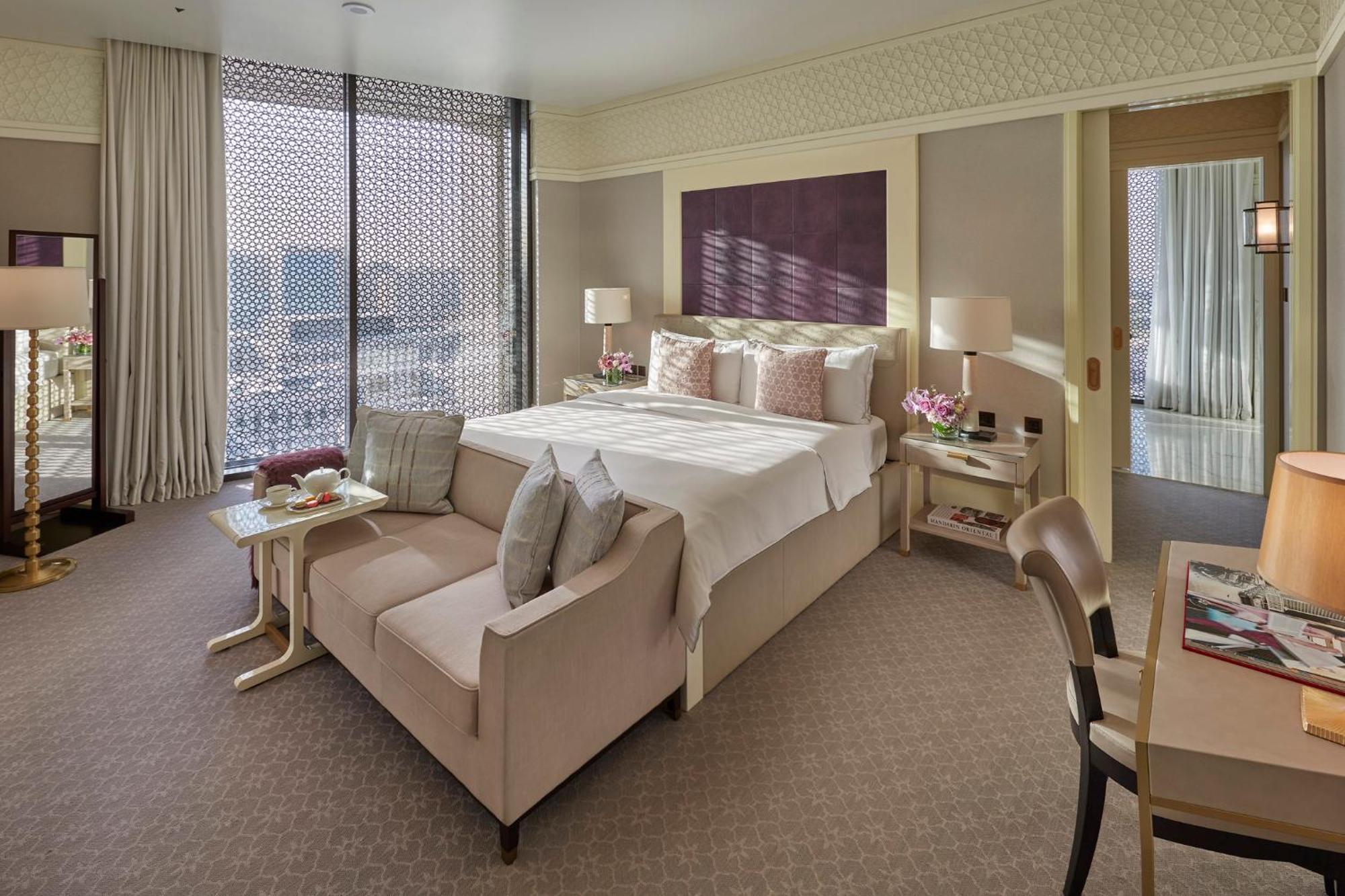 Mandarin Oriental, Doha Hotel Екстериор снимка A bedroom at the hotel