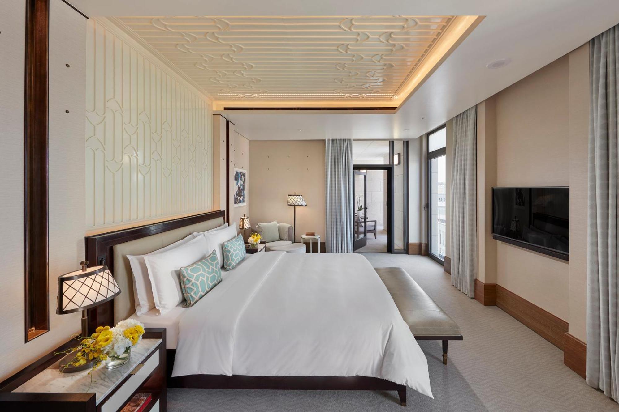 Mandarin Oriental, Doha Hotel Екстериор снимка A bedroom at the hotel