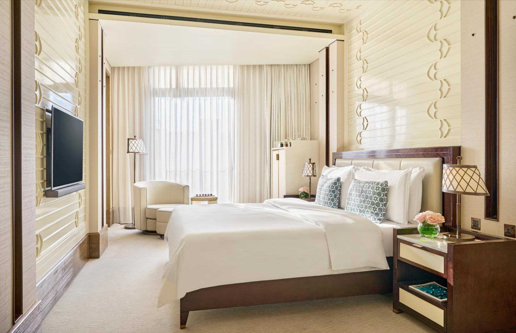 Mandarin Oriental, Doha Hotel Екстериор снимка A bedroom at the hotel