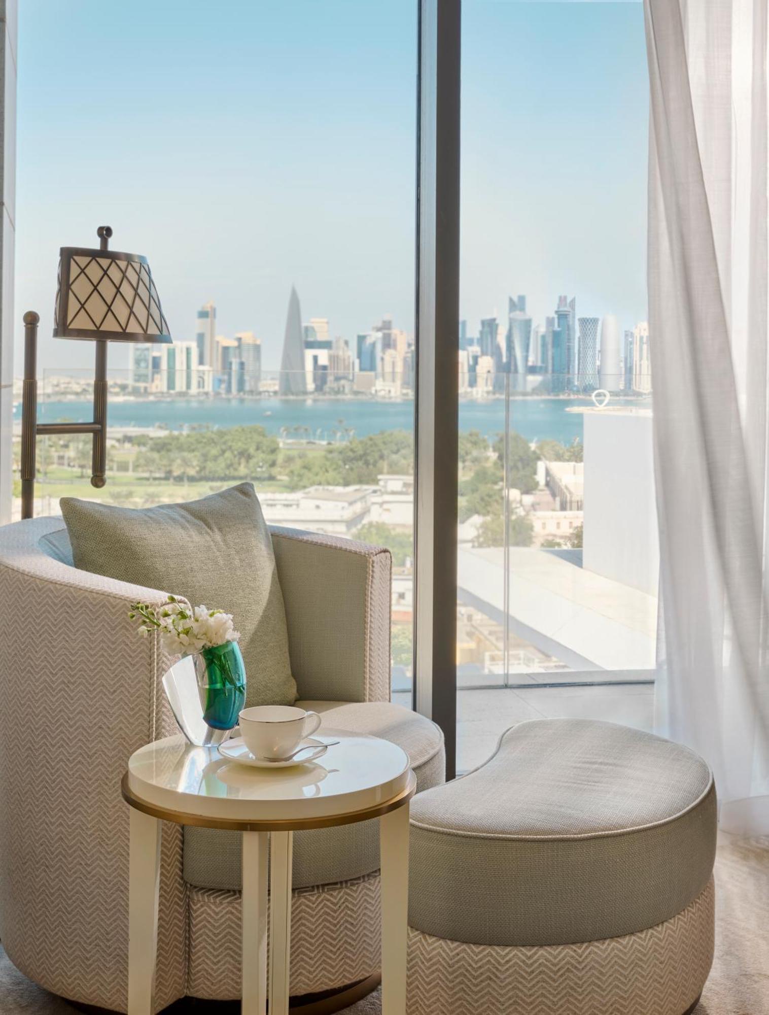 Mandarin Oriental, Doha Hotel Екстериор снимка View from a suite